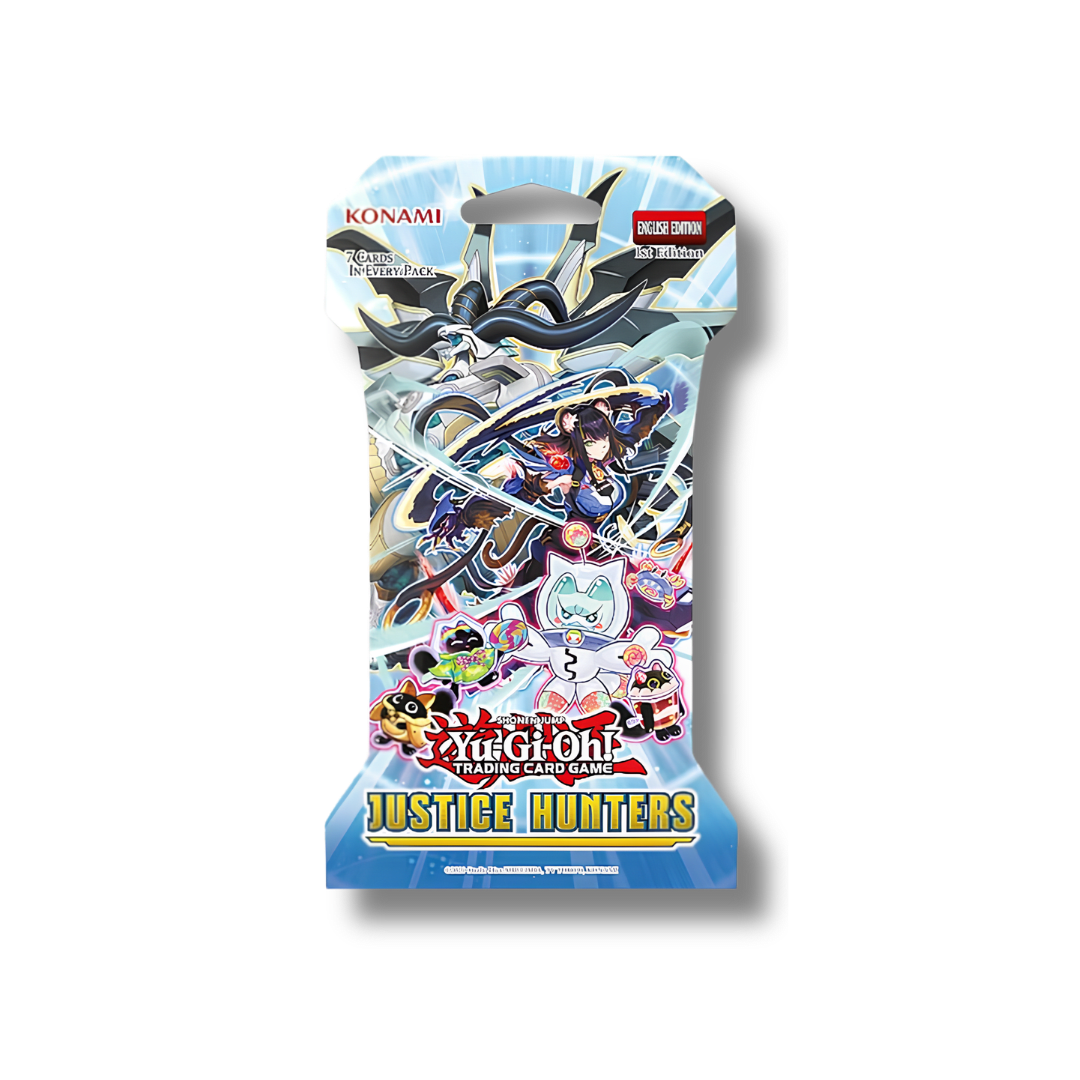 Yu-Gi-Oh! Justice Hunters Sleeved Booster Pack1