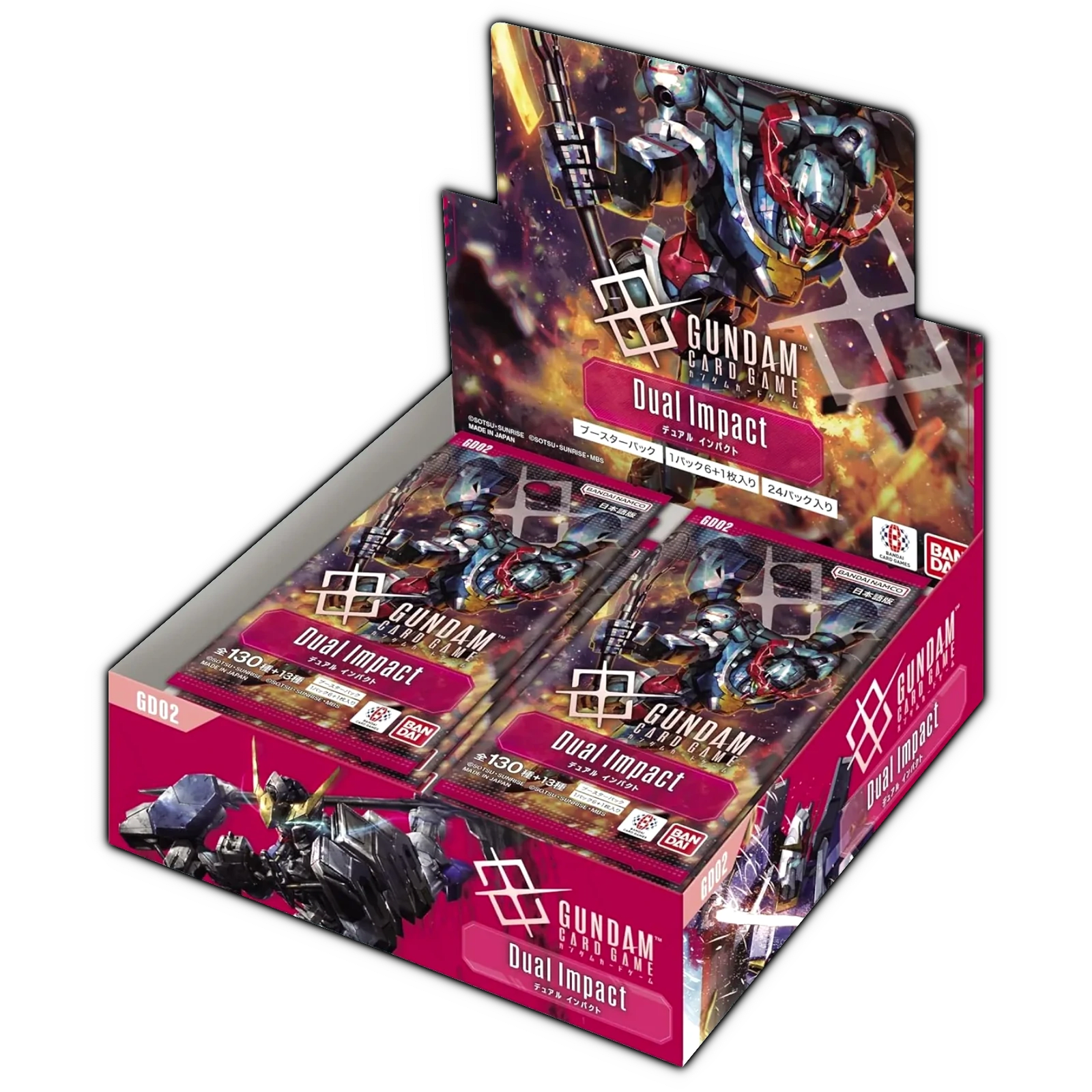 GUNDAM CARD GAME Dual Impact 新品未開封　10BOX Gundam Card Game: GD02 Dual Impact Booster Display | Third Impact
