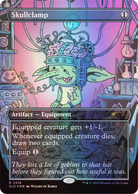 Magic the Gathering: Secret Lair - Goblin Storm Commander | Third
