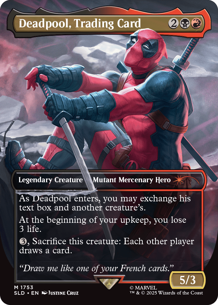 Magic the Gathering: Secret Lair x Marvel | Third Impact
