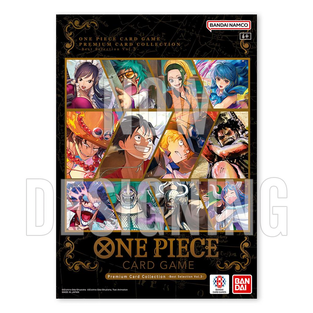GCREW8 PERSONS 3冊セット One Piece Card Game: Premium Card Collection Best Selection Vol.3