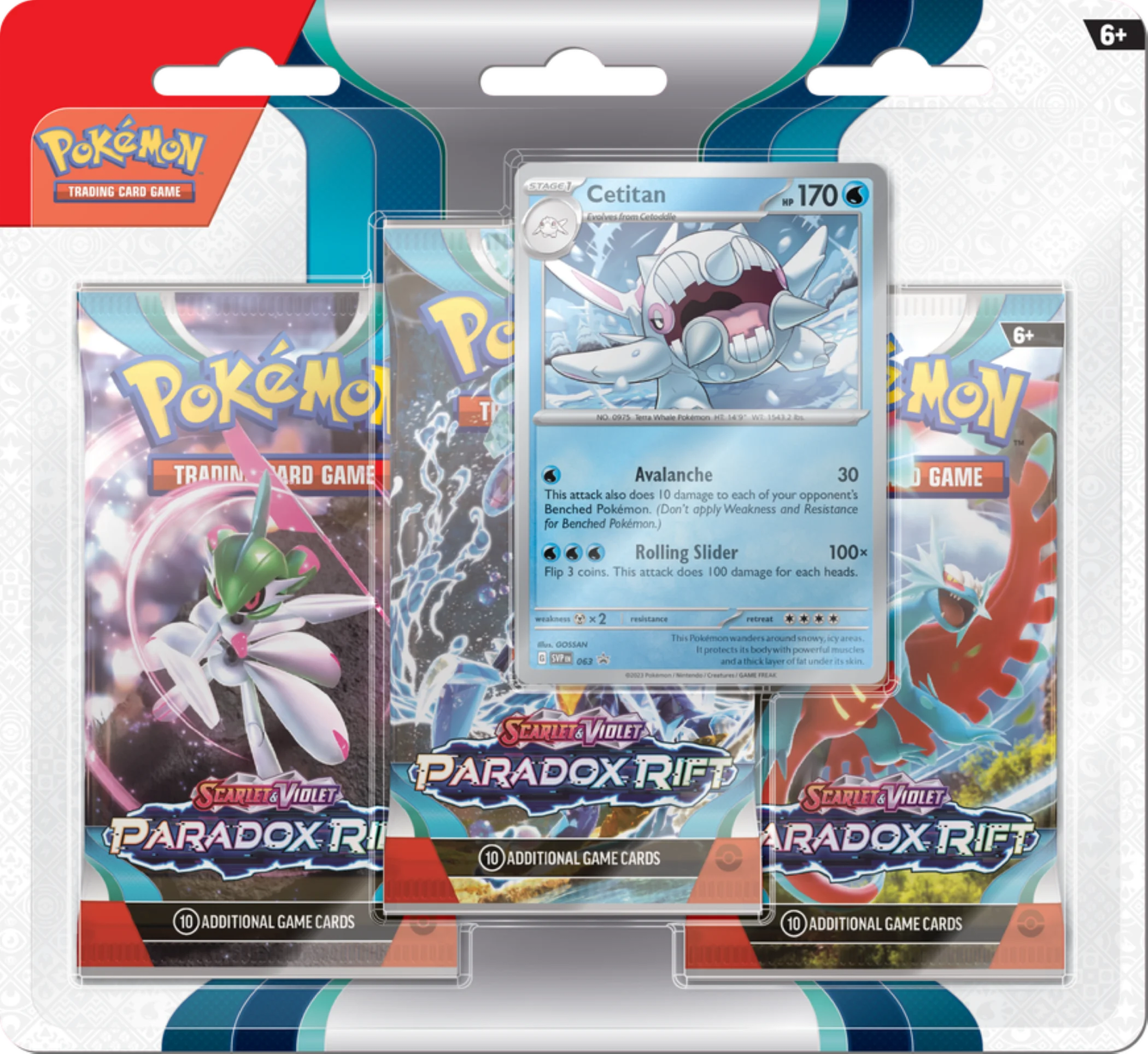 Pokémon: Paradox Rift 3-Pack Blister | Third Impact