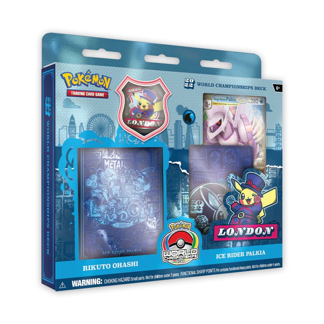 World Championships 2022 — Ice Rider Palkia World Championship Deck — ING