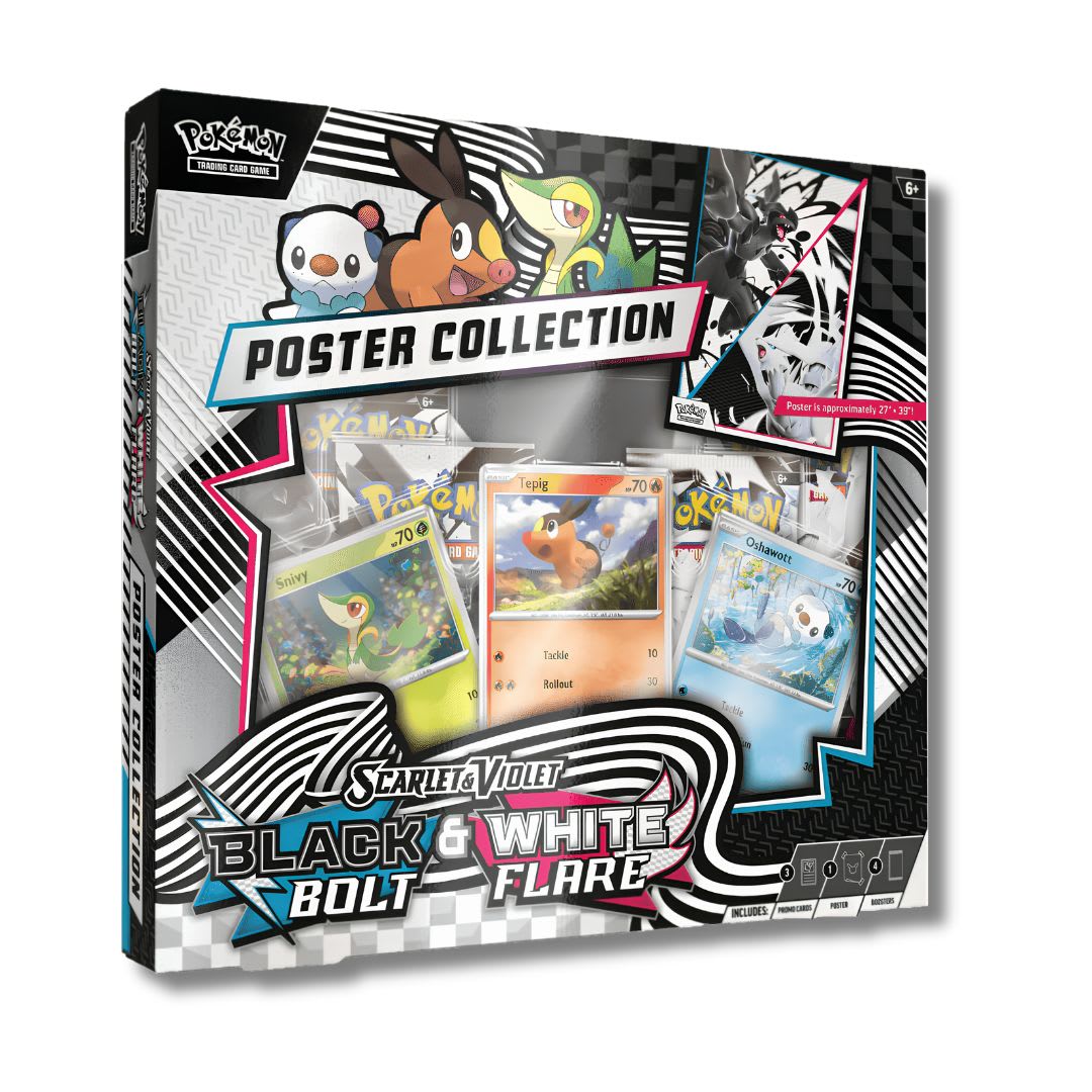 White Flare — Unova Starters Poster Collection — ING