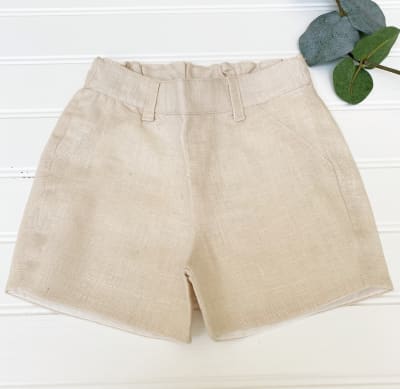 SHORT NIÑO LINO BEIGE1