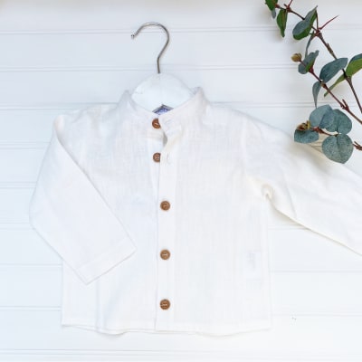 CAMISA LUCAS LINO M/L CRUDO1