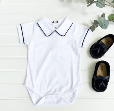 Body Pima m/c vivo azul