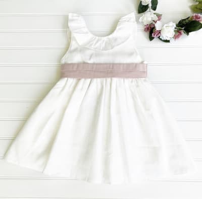 Vestido Anto Lino Crudo