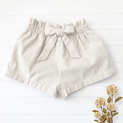 SHORT COTELE HUESO NIÑA