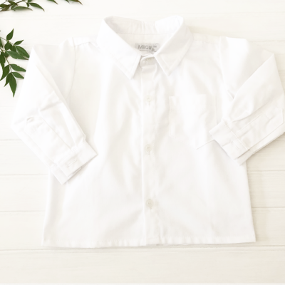 CAMISA OXF CLASICA M/L BCA