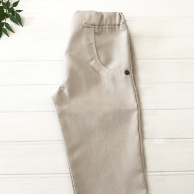 PANTALON TELA BEIGE