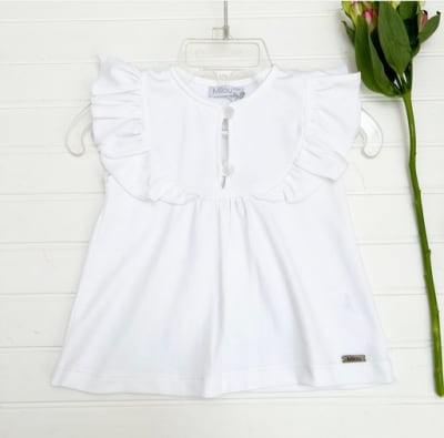 Polera niña Pima Blanca