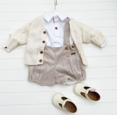 Short niño tirantes arena1