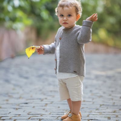 Chaleco Punto Melange