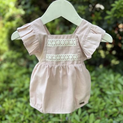 Ranita Lino rosa macrame1