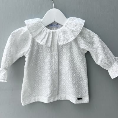 Blusa broderie payaso m/l1