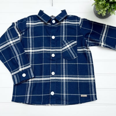 Camisa Escoces Azul1