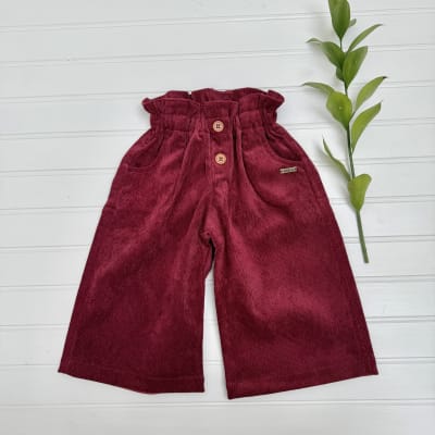 Pantalon Sara burdeo1