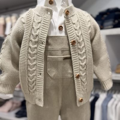 Jardinera niño Cotele  Arena