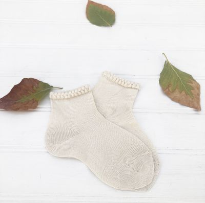 CALCETIN CORTO PUÑO LINO
