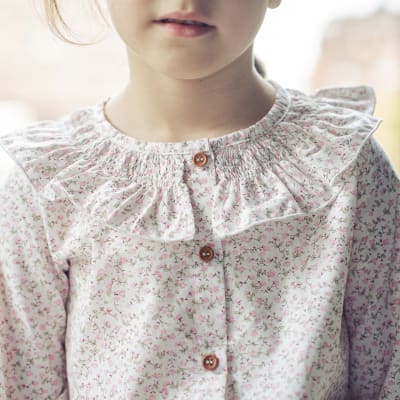 Blusa flores elasticada1