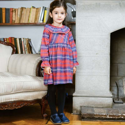 Vestido escoces Rojo4