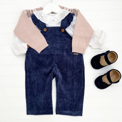 Jardinera niña Azul