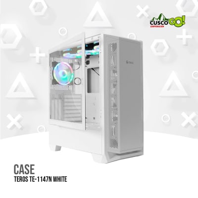CASE GAMER TEROS 1147-N WHITE1
