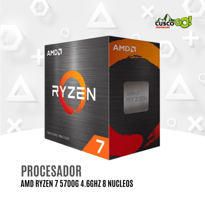 Procesador AMD Ryzen 7 5700G 4.6GHz 8 Núcleos con Gráficos Integrados1