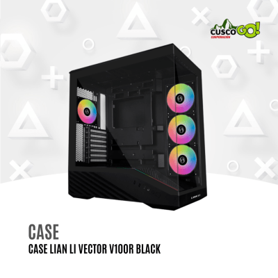 Case Lian Li Vector V100R Negro 4 Ventiladores ARGB1