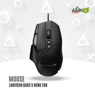 MOUSE LOGITECH G502 X HERO USB BLACK1