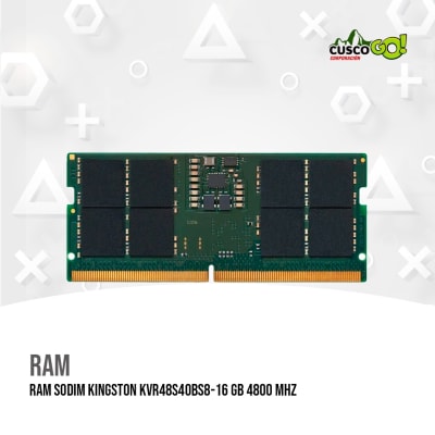 MEMORIA RAM SODIM KINGSTON KVR48S40BS8-16 GB 4800 MHz1