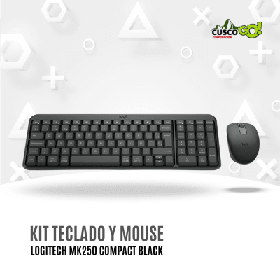 Kit Teclado y Mouse Logitech MK250 Bluetooth USB Negro1