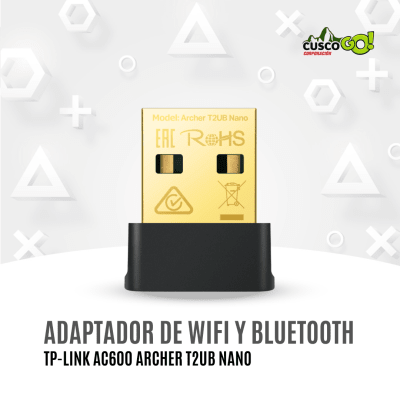 ADAPTOR DE WIFI Y BLUETOOTH TP-LINK ARCHER T2UB NANO1