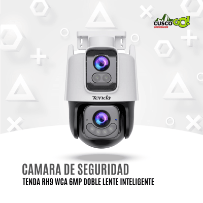 Cámara de Seguridad WiFi Tenda RH9 WCA 6MP Doble Lente Inteligente1