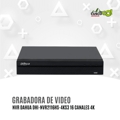 NVR Dahua DHI-NVR2116HS-4KS3 16 Canales 4K1