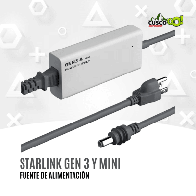 Fuente de Alimentación para Starlink Gen 3 y Mini1