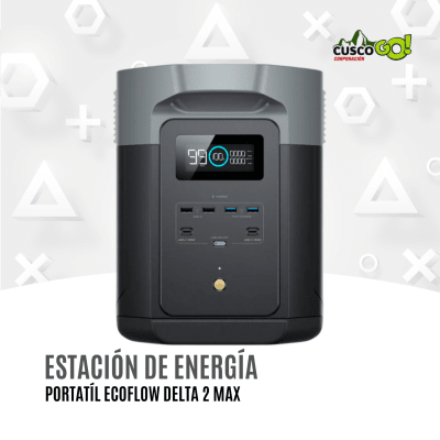 Estación de Energía Portátil EcoFlow DELTA 2 Max de Alta Capacidad1