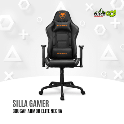 Silla Gamer Cougar Armor Elite Negra1
