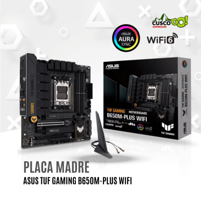 Placa madre ASUS TUF Gaming B650M PLUS WiFi AM5 mATX DDR51