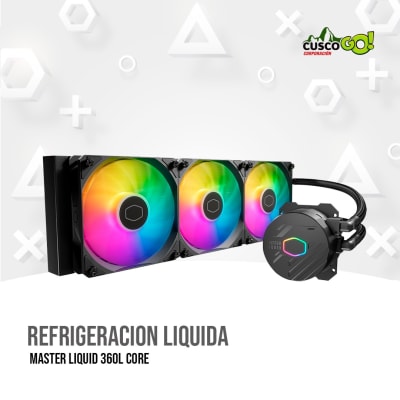 REFRIGERACION LIQUIDA MASTER LIQUID 360L CORE ARGB1