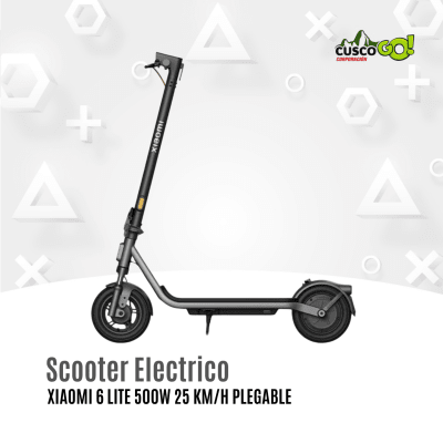 Scooter Eléctrico Xiaomi 6 Lite 500W 25 kmh Plegable1
