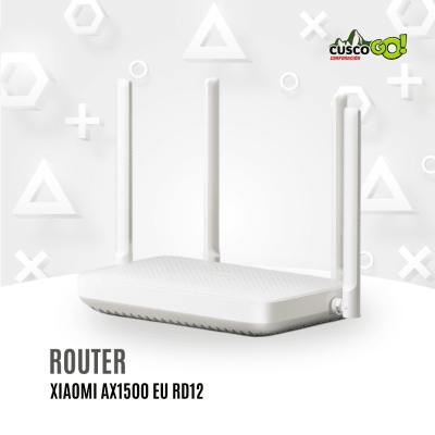 Router Xiaomi AX1500 EU RD12 WiFi 6 doble banda alta velocidad1