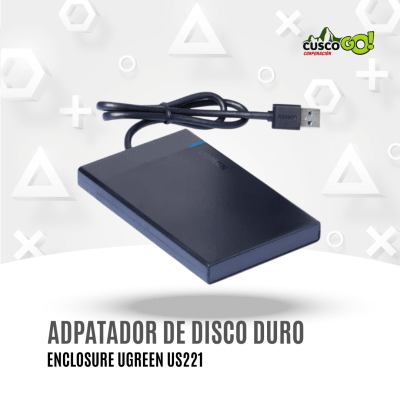 Adaptador Enclosure Ugreen US221 para disco duro y SSD1