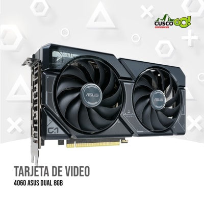 TARJETA DE VIDEO ASUS DUAL GEFORCE RTX 4060 OC EDITION 8GB GDDR6, PCI-E 4.01