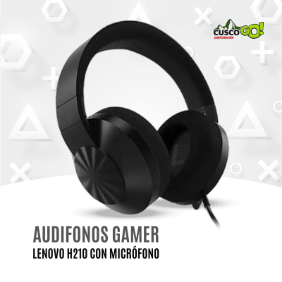 Auriculares Gamer Lenovo H210 con Microfono1