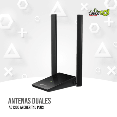 ANTENAS DUALES TP LINK AC1300 ARCHER T4U PLUS1