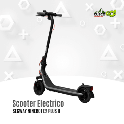 Scooter Eléctrico Segway Ninebot E2 Plus II 500W 25km1