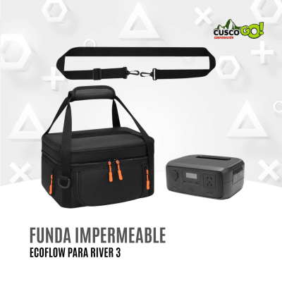Funda Protectora EcoFlow River 3 Impermeable con Correa1
