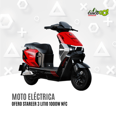 Moto Eléctrica Ofero Stareer 3 Litio 1000W1